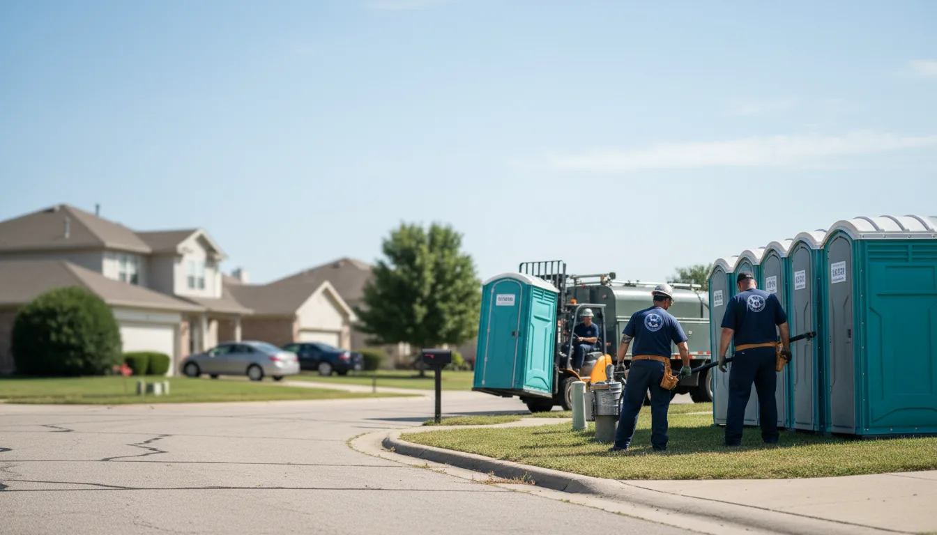 Porta Potty Rental in Welda, KS near me